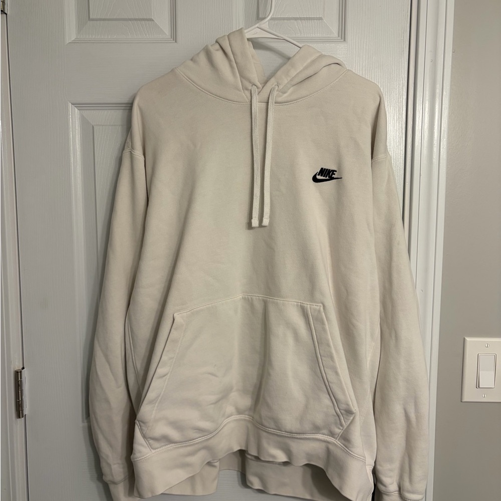 Nike White Hoodie